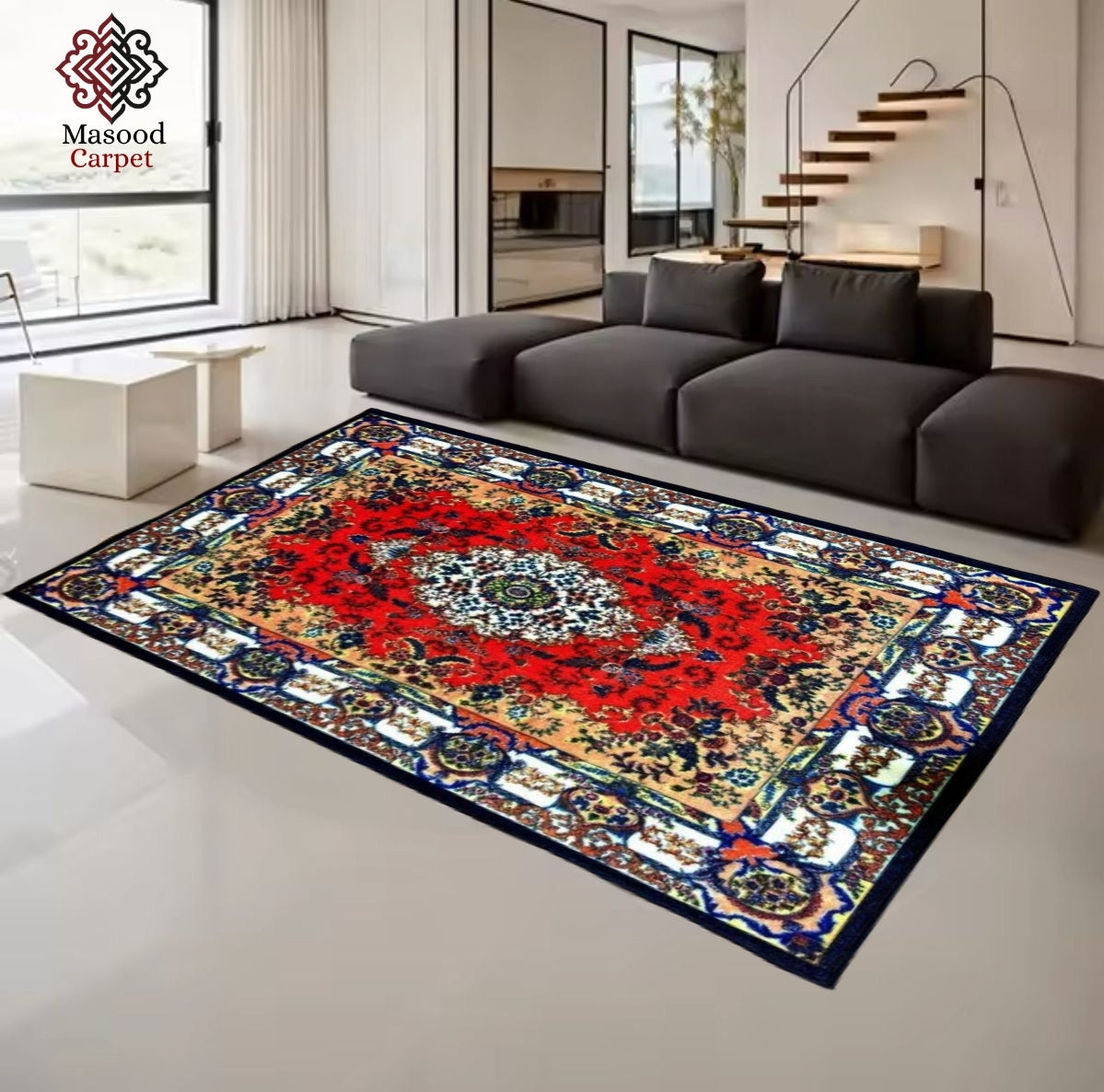 Irani Traditional non-woven Rug