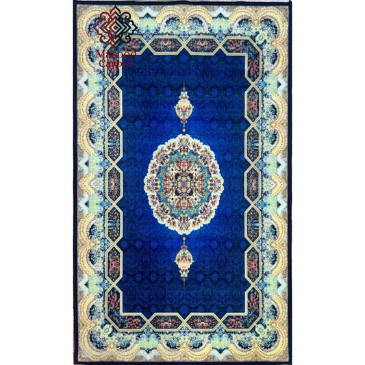 Blue Royal Printed Rug