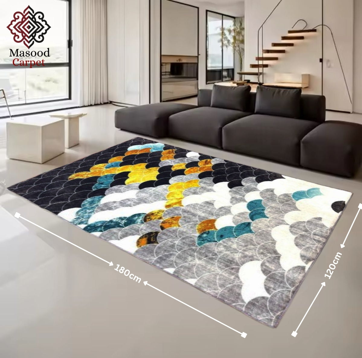 Digital Printed Non-Woven Rug