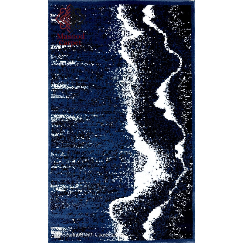 Blue Modren Turkish Rug