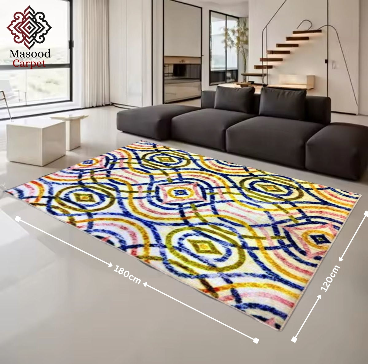 9D Digital Printed Non-Woven Rug