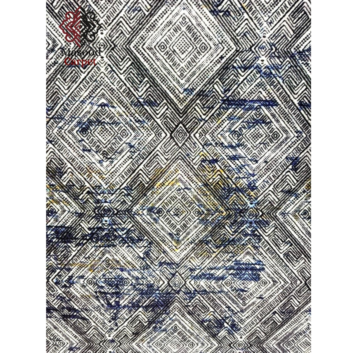 China Check Non-woven Rug