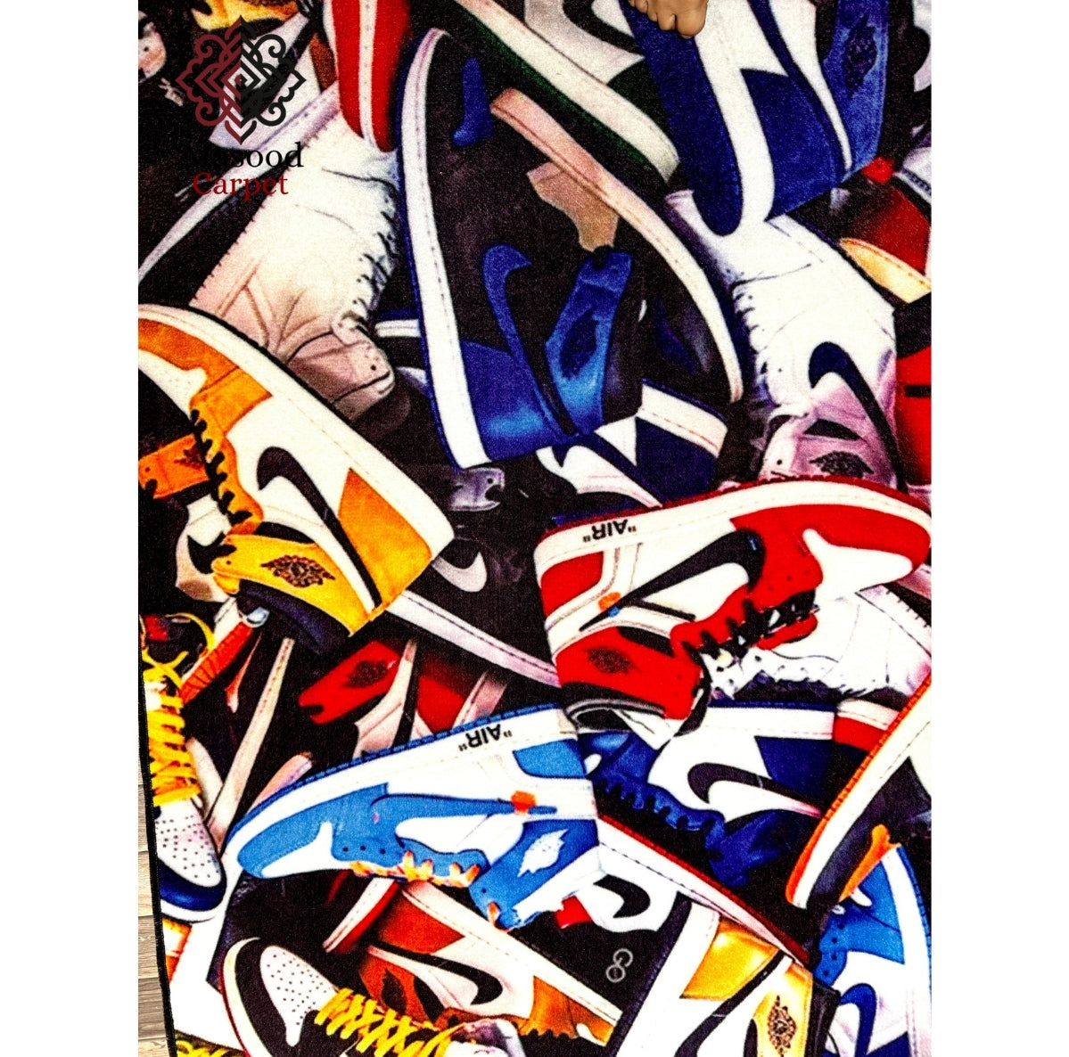 Jordan Digital Printed Non-Woven Rug