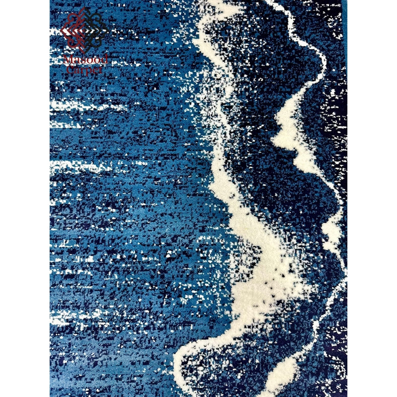 Blue Modren Turkish Rug