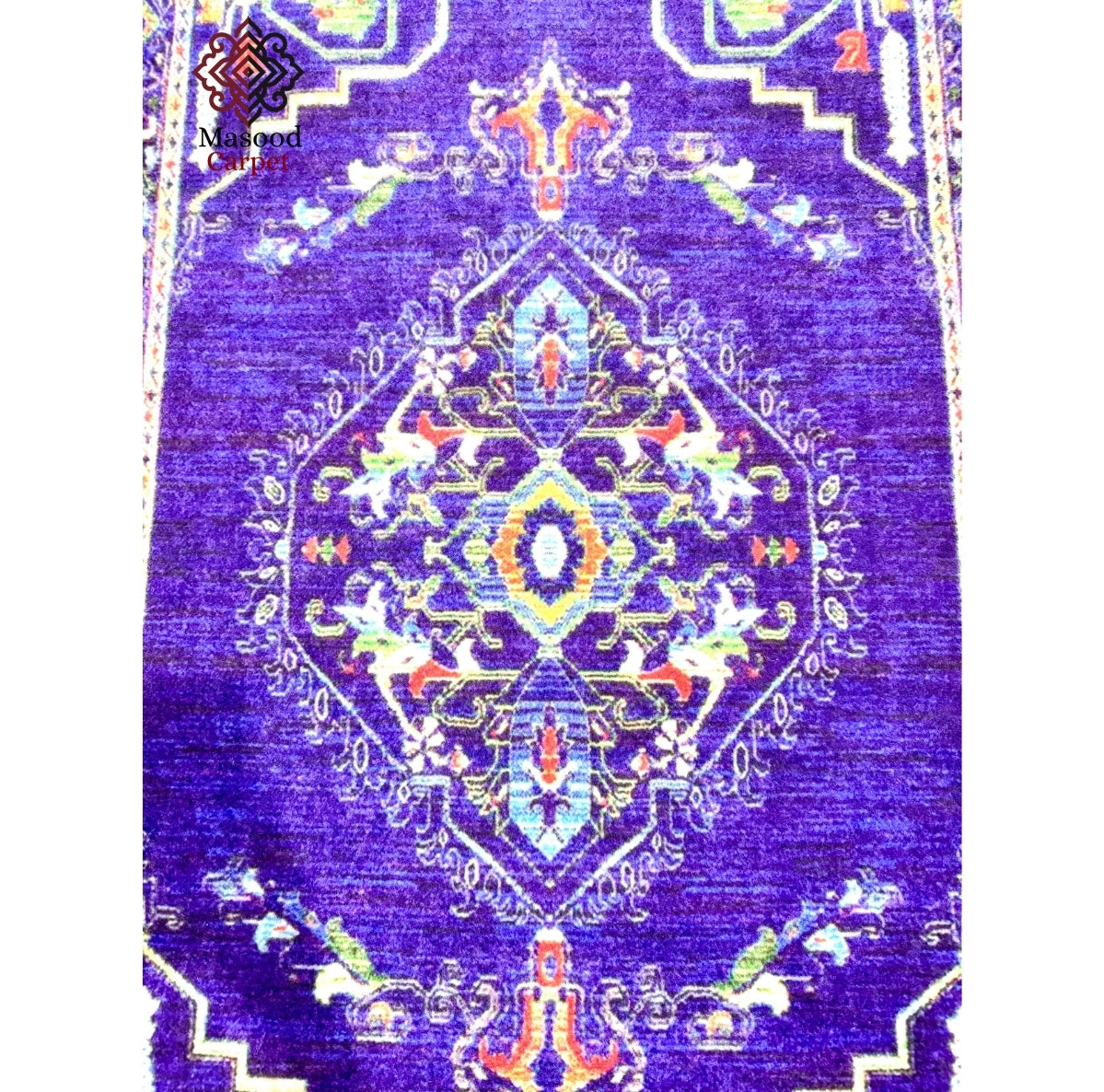 Blue Traditional Non-Woven rug