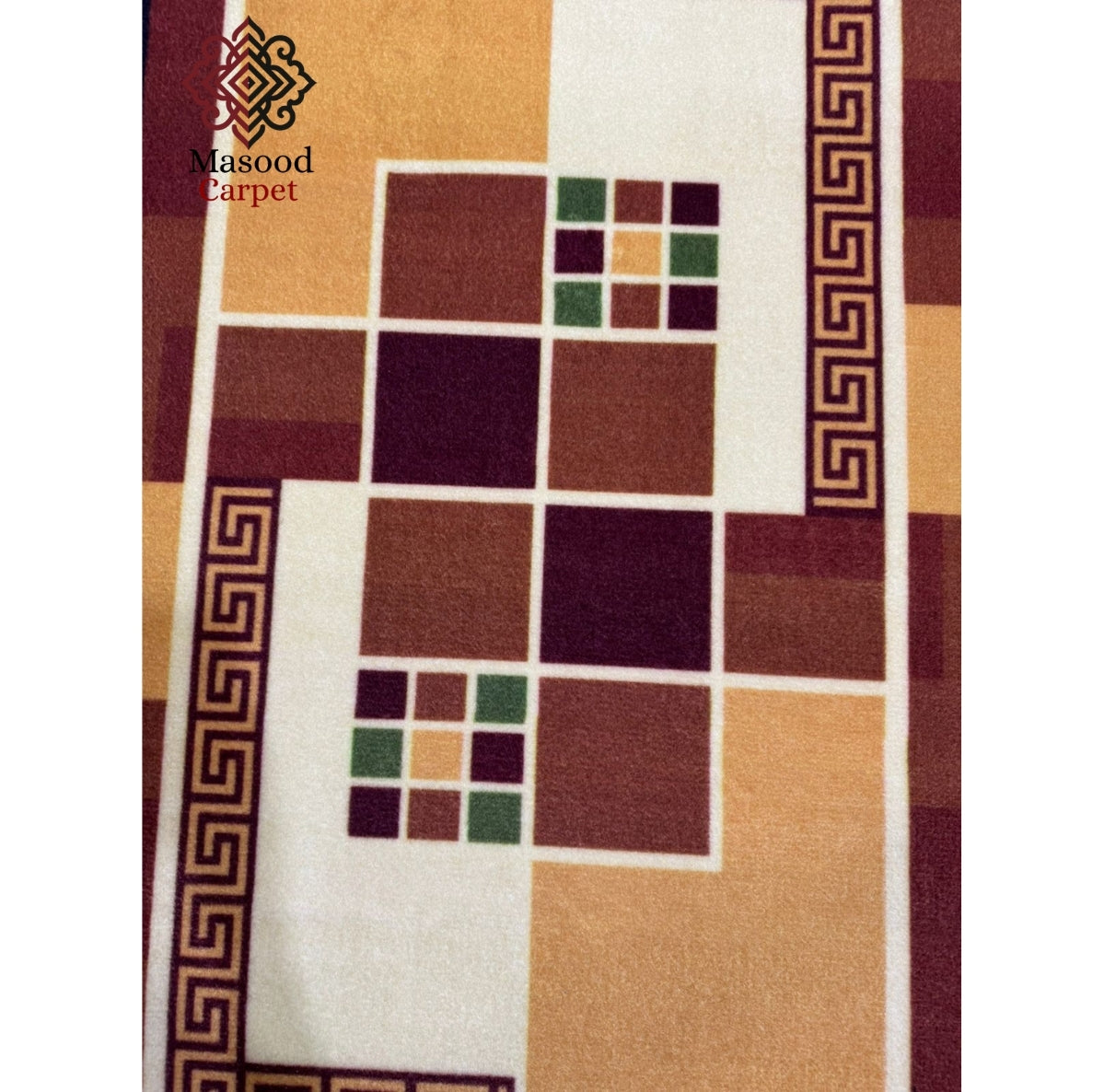Brown Versachi Non-Woven Rug