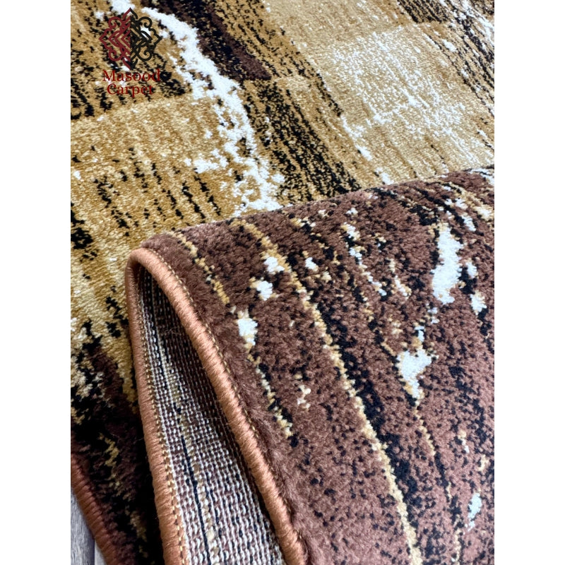Modren Brown Turkish Rug