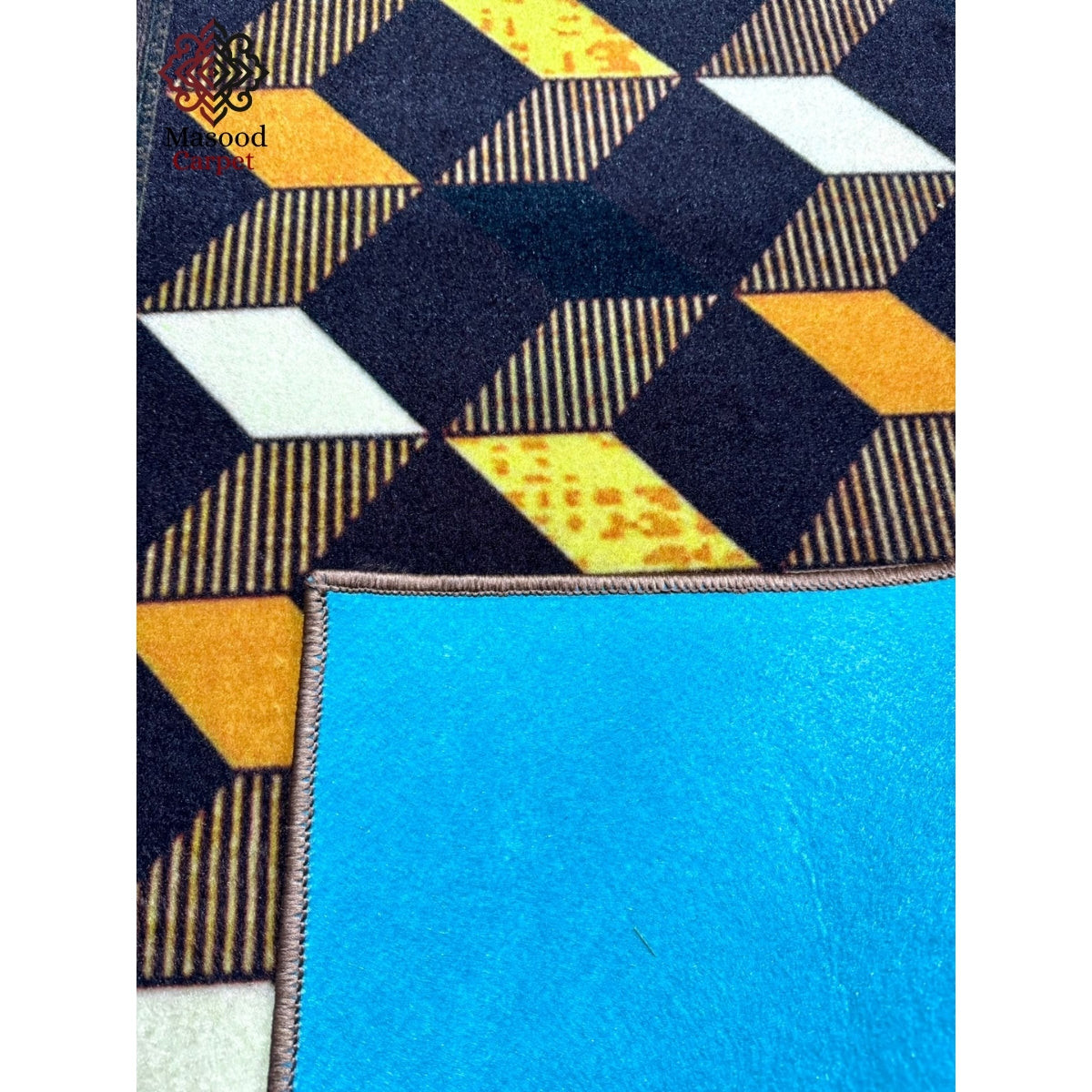 Geomatric Design Non-Woven Runner