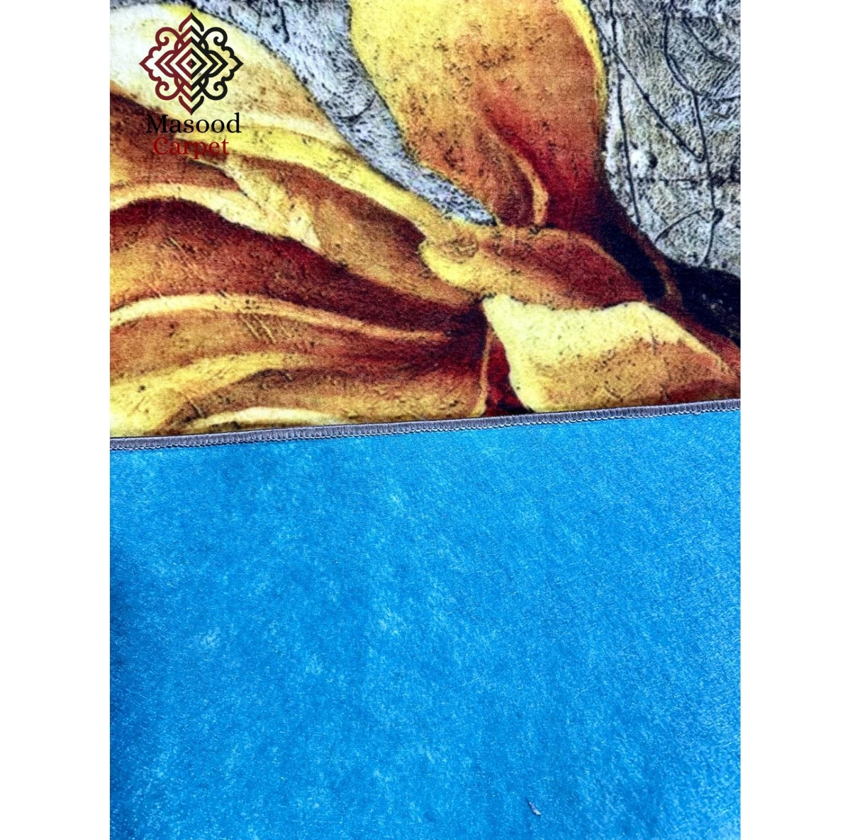 Traditional Printed Non-Woven Rug