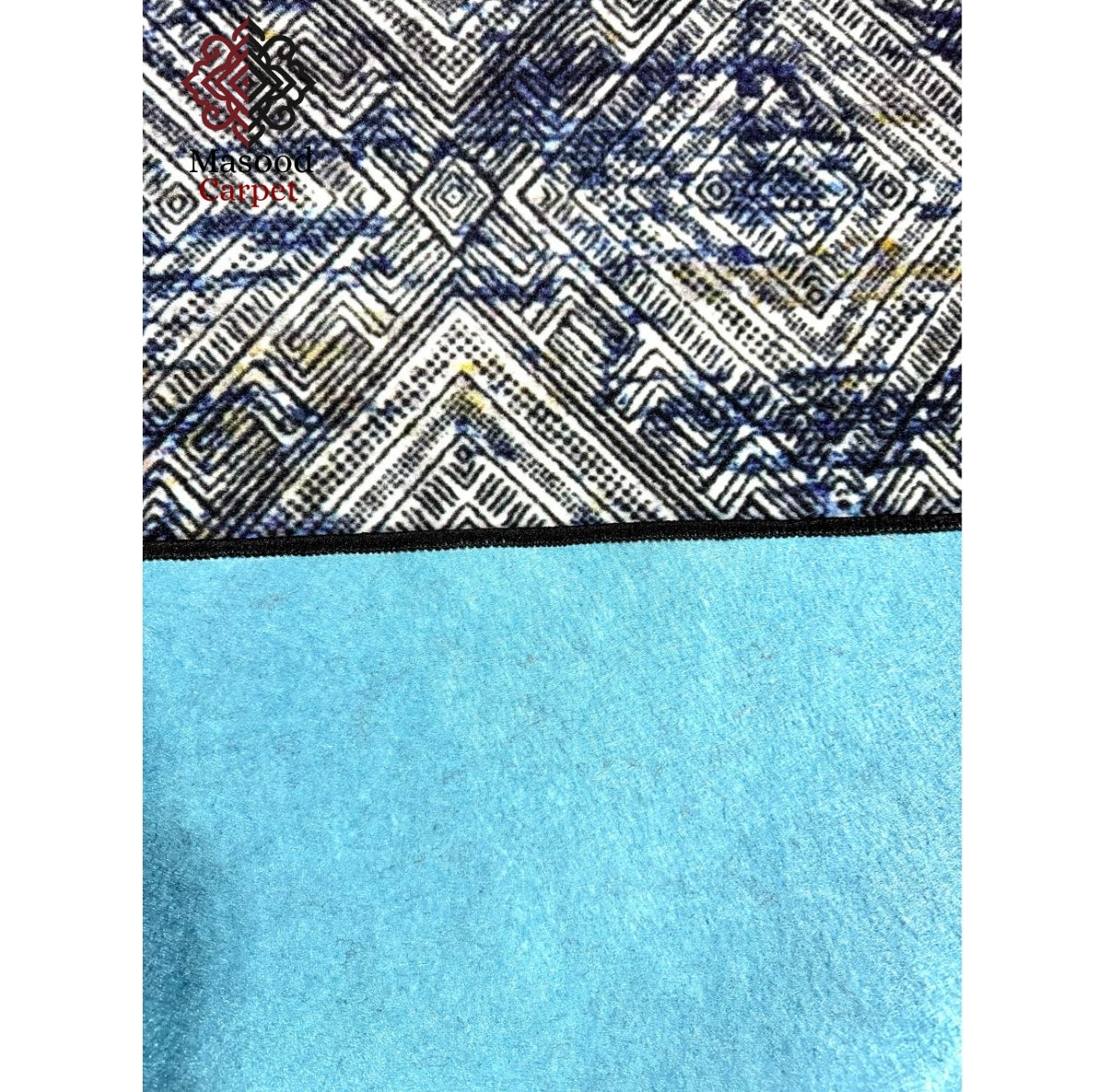 China Check Non-woven Rug