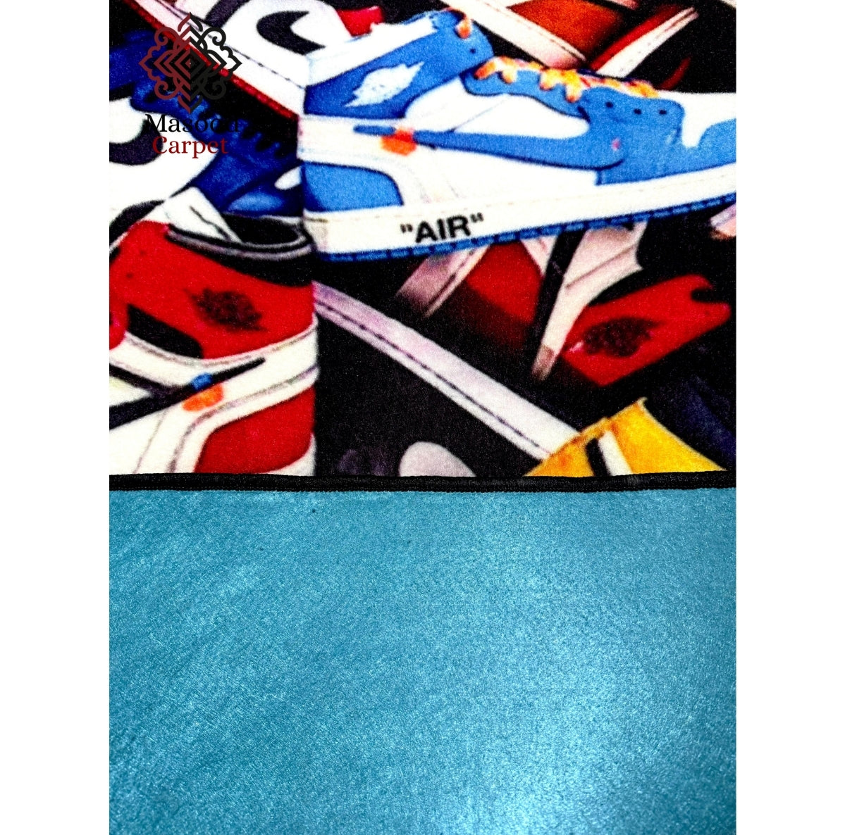 Jordan Digital Printed Non-Woven Rug