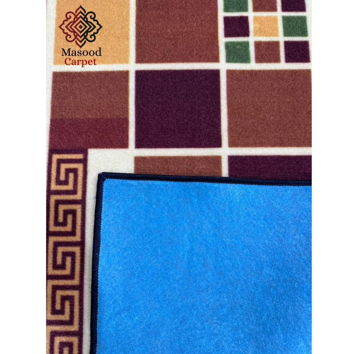 Brown Versachi Non-Woven Rug