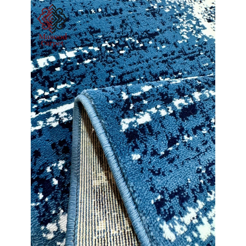 Blue Modren Turkish Rug