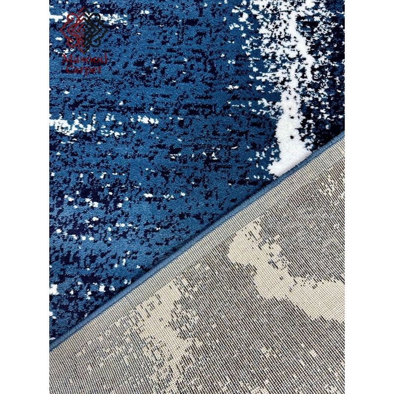 Blue Modren Turkish Rug