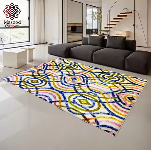 9D Digital Printed Non-Woven Rug