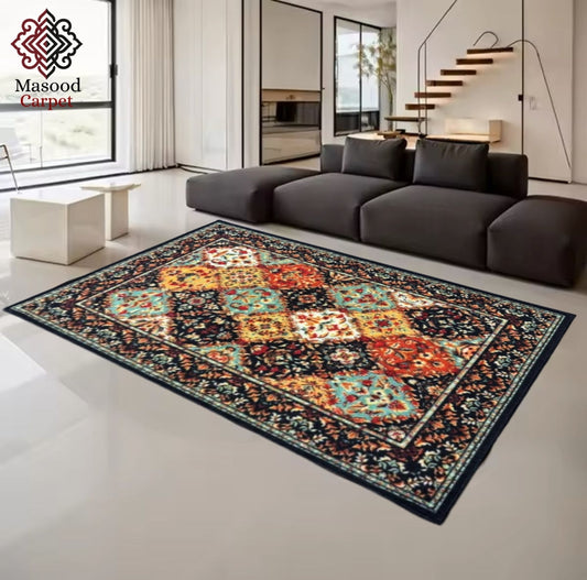 Traditional Printed Non-Woven Rug