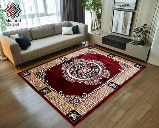 Red Shag Rug