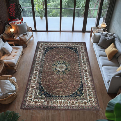 Brown Royal Printed Rug