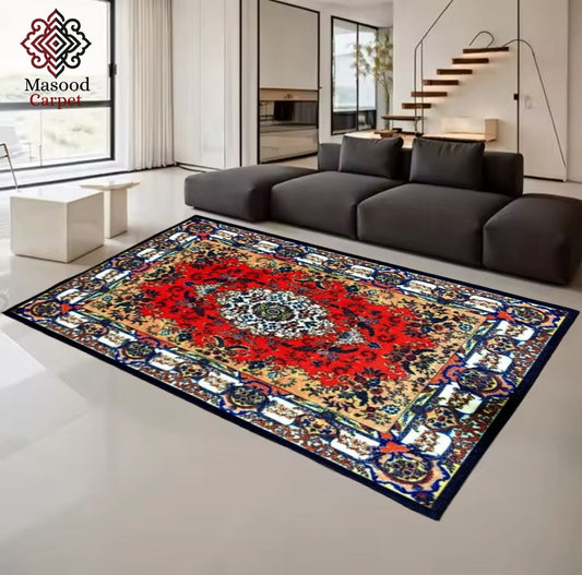 Traditional Printed Non-Woven Rug