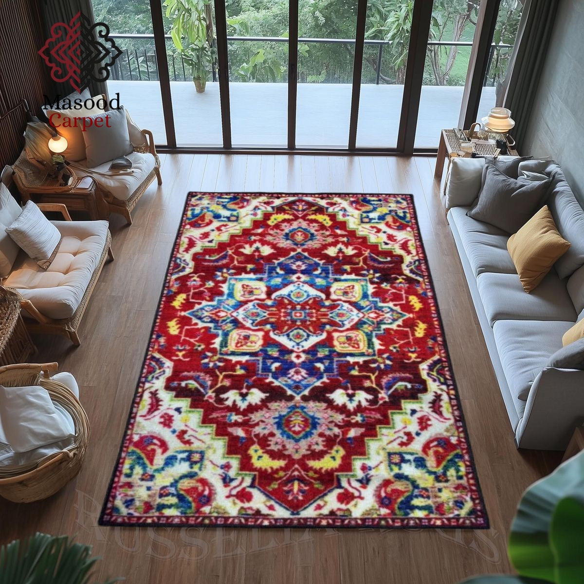 Traditional Printed Rug