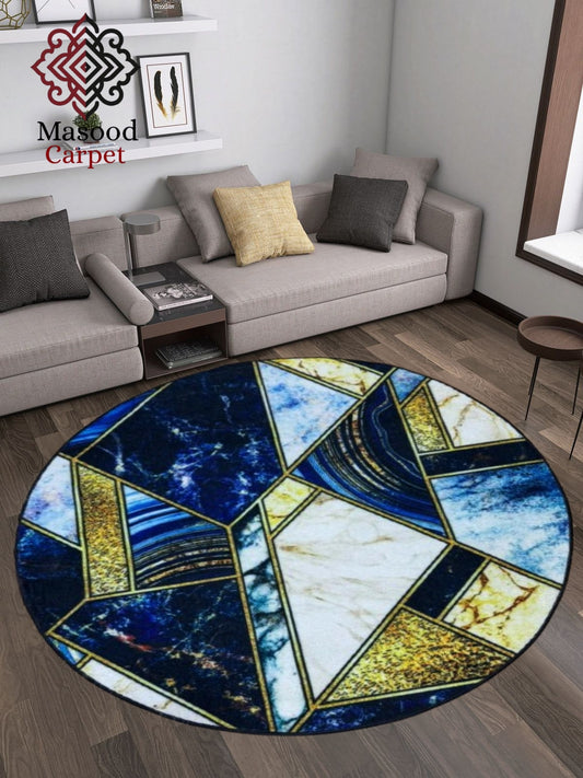 Modern Classic Round Rug