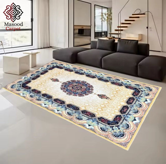 Digital Royal Printed Non-Woven Rug