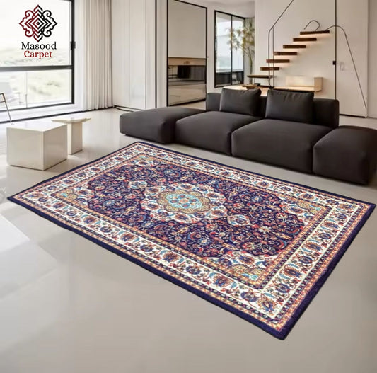 Pershian Blue Non Woven Rug