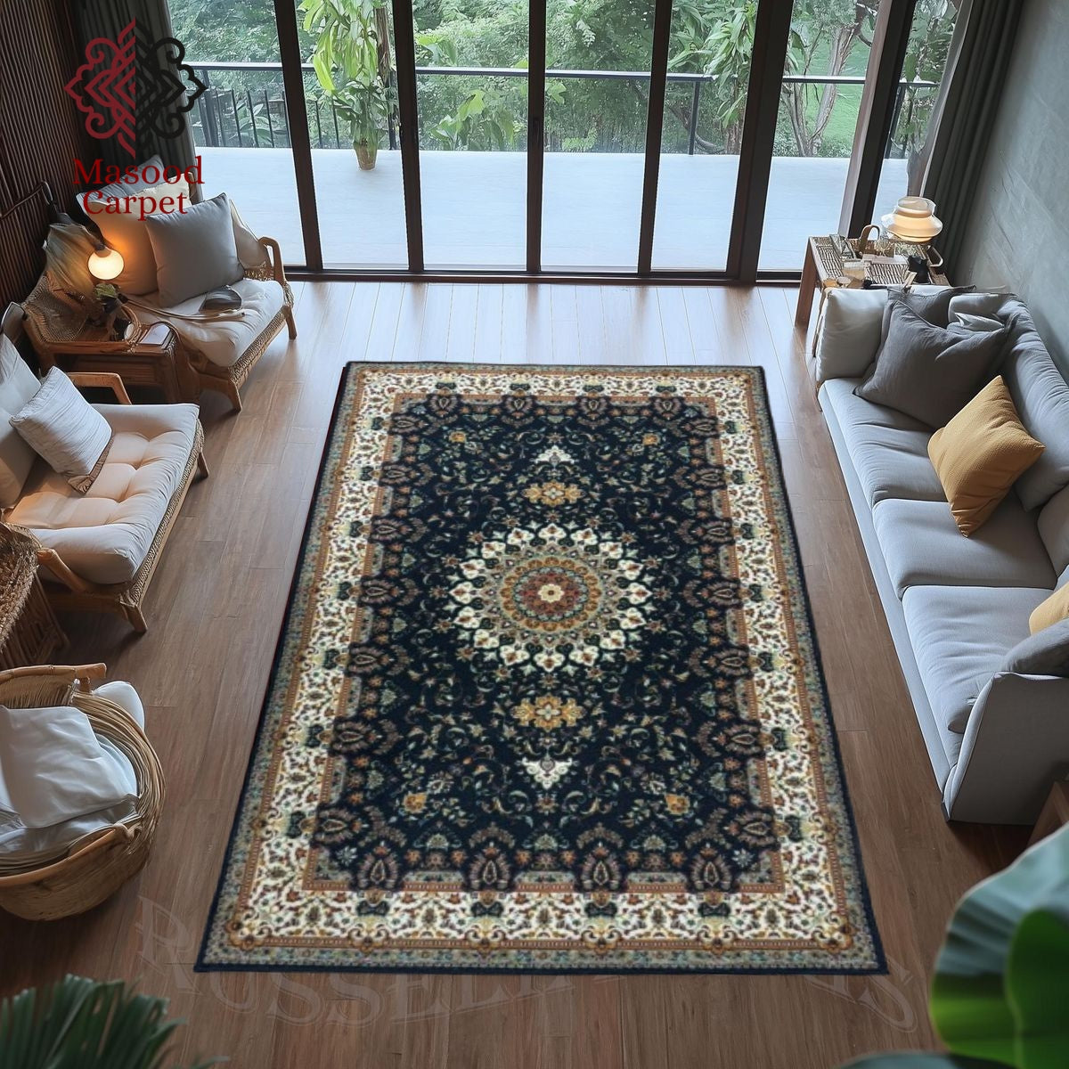 Traditional Printed Rug