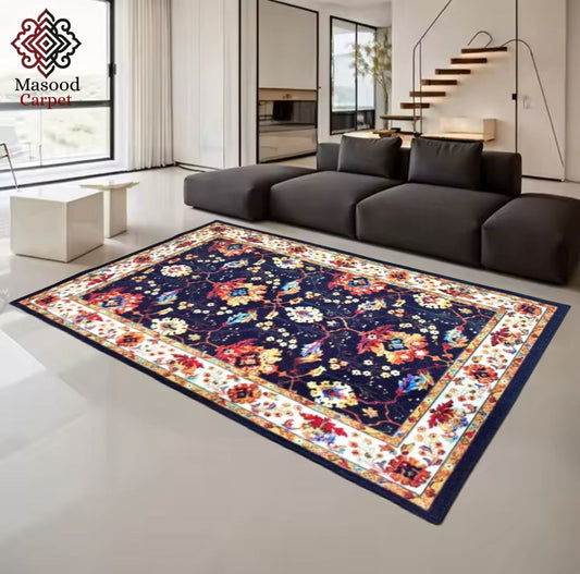 Traditional Printed Non-Woven Rug