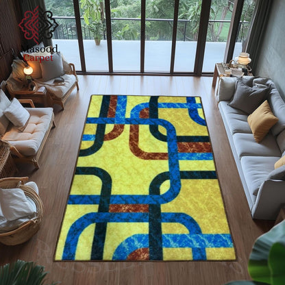Geomatrical Printed Rug
