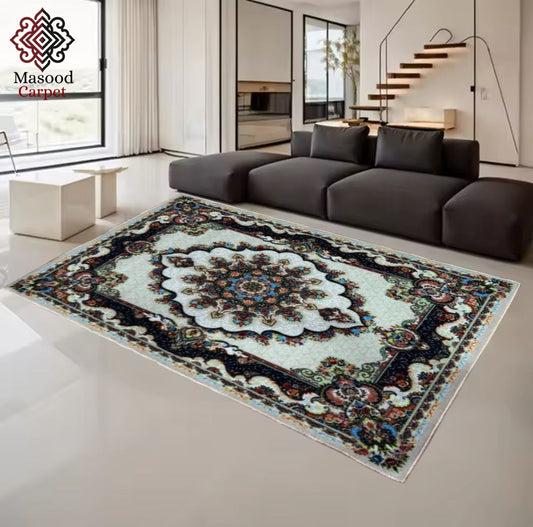 Traditional Printed Non-Woven Rug