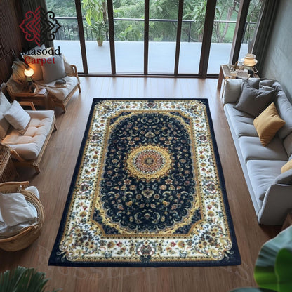 Black Traditional Rug