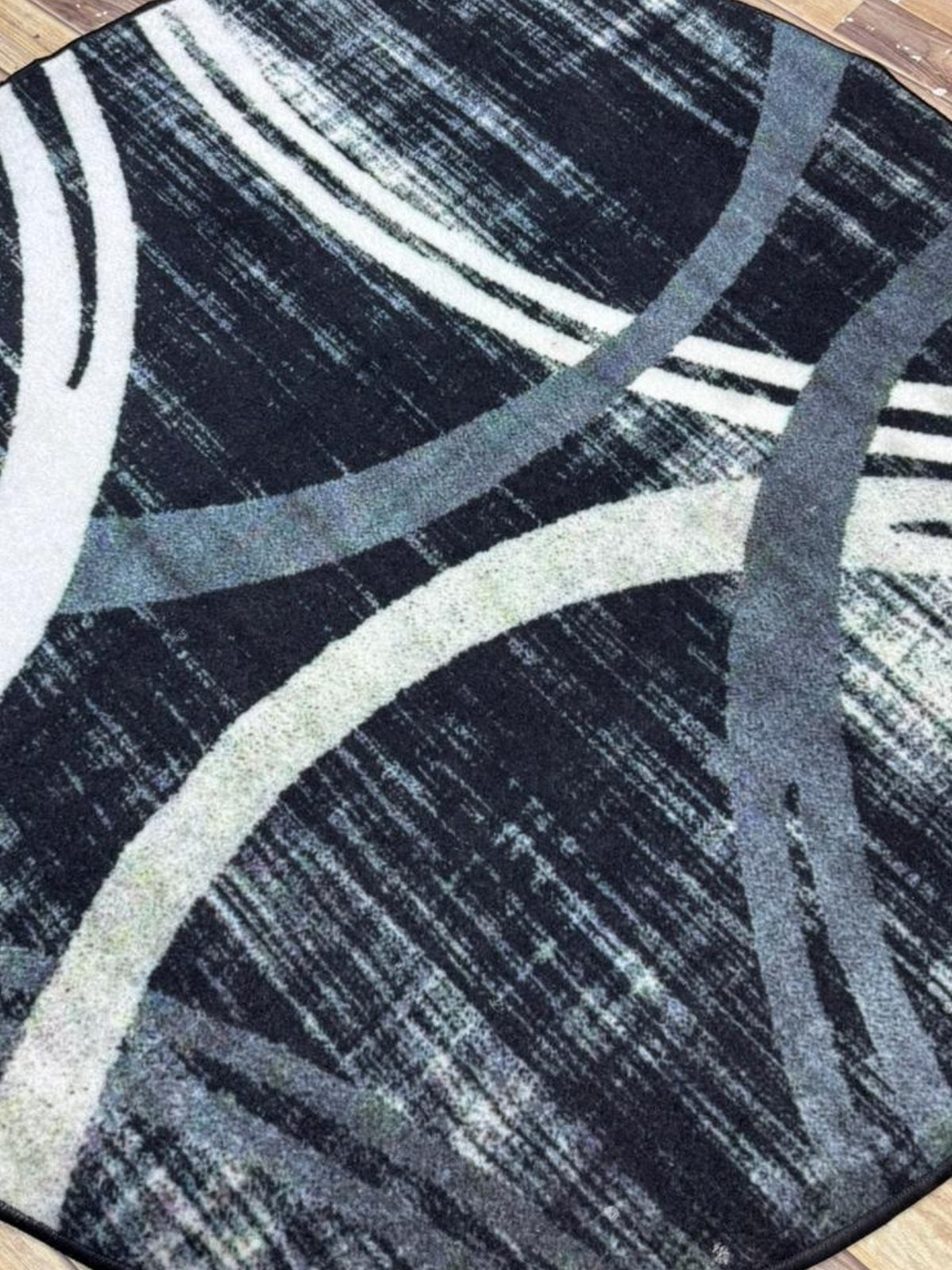 Digital Round Printed Rug