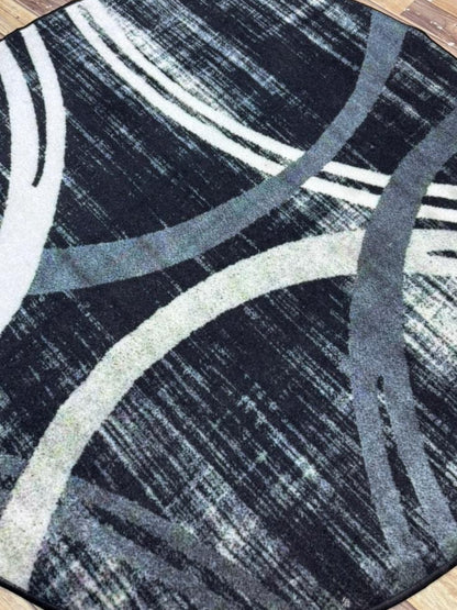 Digital Round Printed Rug