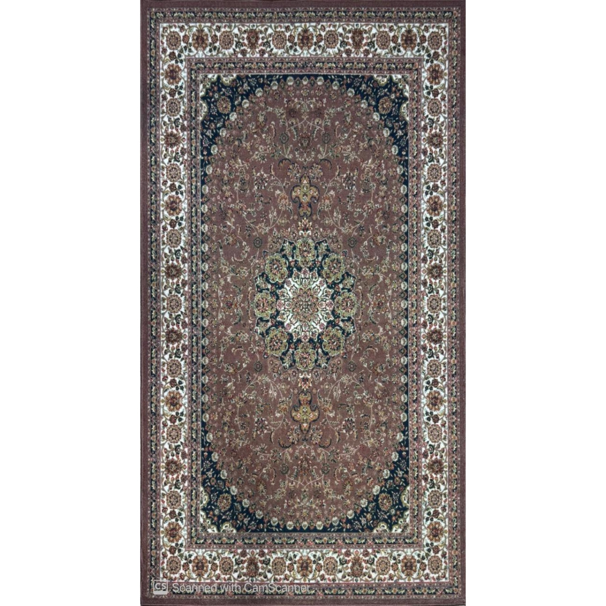 Brown Royal Printed Rug