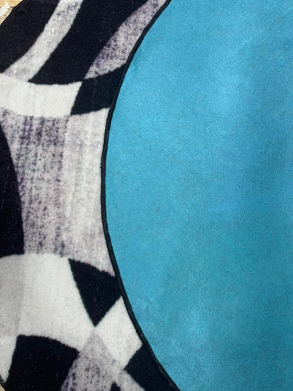 Digital Round Rug