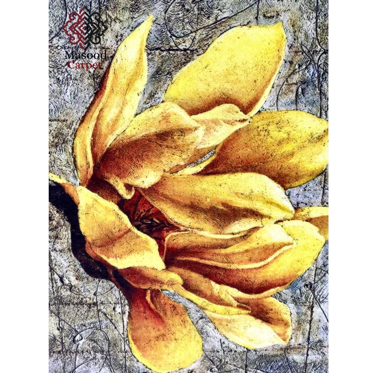 Traditional Printed Non-Woven Rug