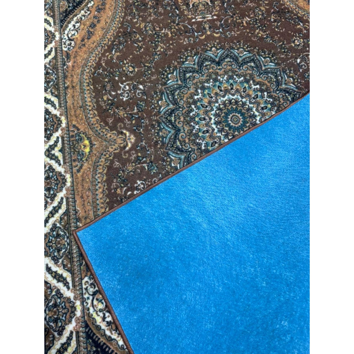 Chocolate brown Digital Rug